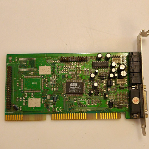 Ess audiodrive es1868f isa - audiodrive,