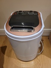 Portable Washing Machine Twin Tub with Spin Function -Lightweight- White