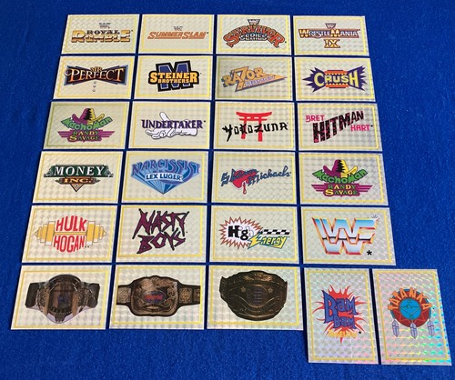 Merlin wwf wrestling holo - wwf,