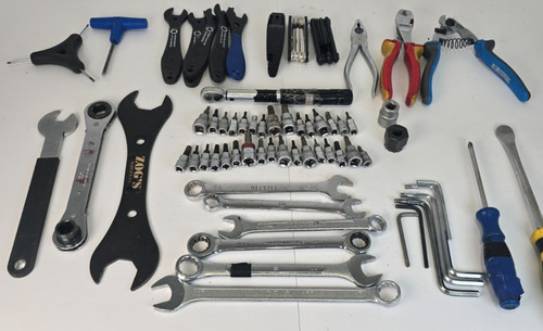 Bicycle workshop tool job lot - workshop,