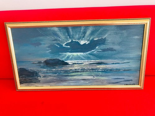 Original oil painting board - original,