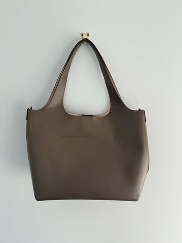 Brand new zara grey leather - grey,