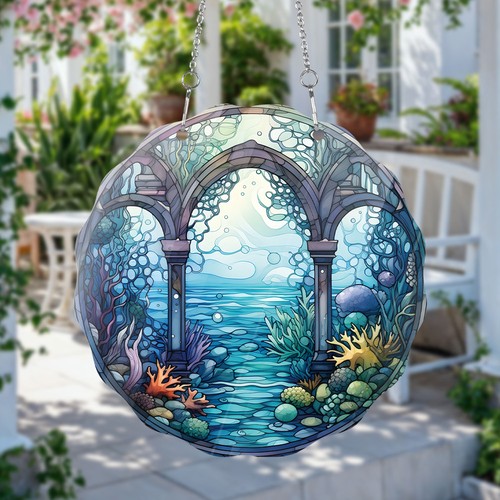 Blue mystic lake - blue,