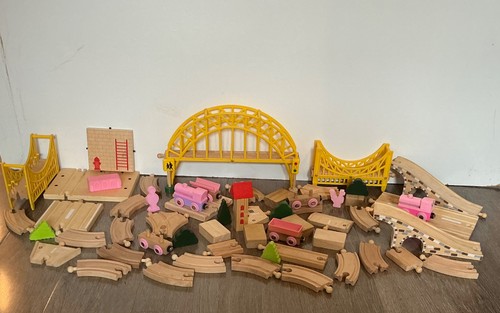 Huge wooden plastic brio - huge,