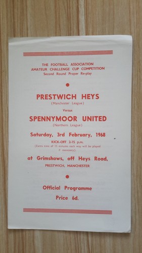 Prestwich heys spennymoor - prestwich, v