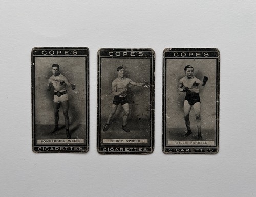 Copes boxer cigarette cards - boxer,