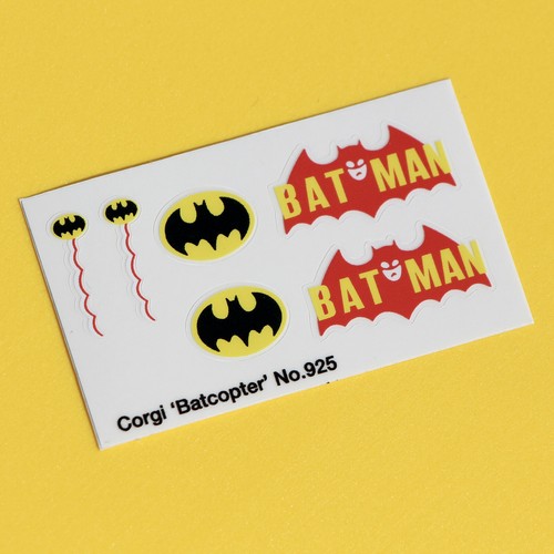Corgi batman batcopter - corgi,