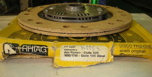 Clutch disc alfa - clutch, romeo