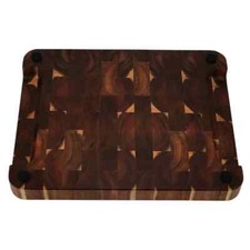 Zyle ZY156CB Acacia Cutting Table 100% Glued Hardwood Blocks 40 x 32 x 3.8 cm