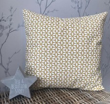 Dunelm Geo Ochre  Shabby Chic