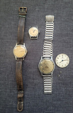 3x Vintage Ingersoll watches