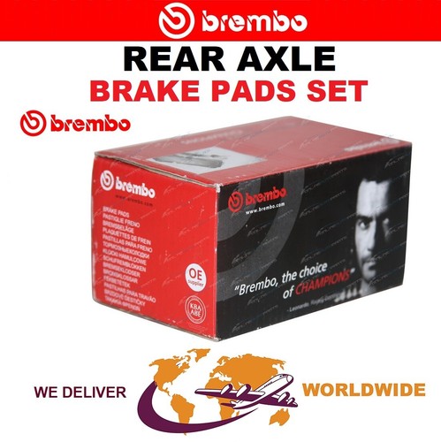 Brembo rear axle brake pads - axle,