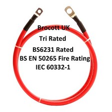 10mm battery jumper lead - battery,