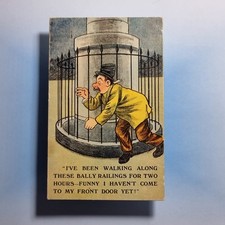 Comic Postcard 1912 Bally