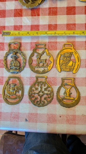 Horse brasses set - set,, 6