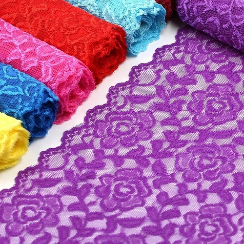 Stretch lace dress fabric - stretch,