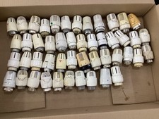 Job Lot 48 x Thermostatic Radiator Valves TRV Pegler Drayton Inta Mistral
