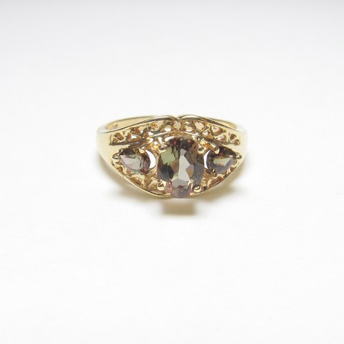 Mei 10k yellow gold natural - gold,