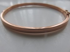 Gold Bangle 9 Carat Hinged