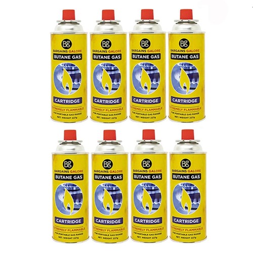 Butane gas bottles - 8, x