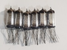 6x IV-17 VFD nixie tubes, NOS, same date code