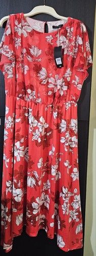 David emanuel red - david, floral