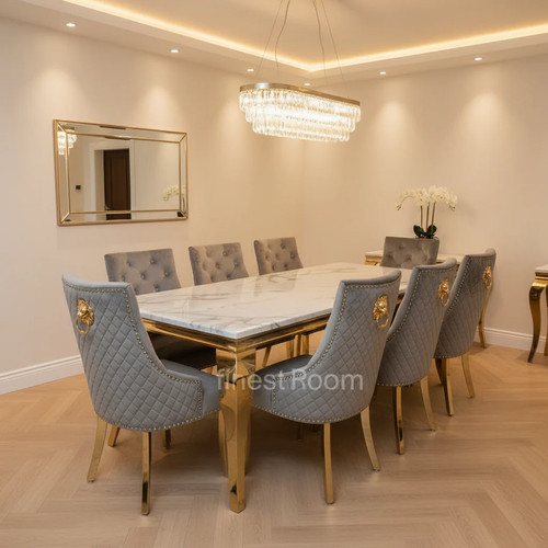 White gold louis dining - louis,