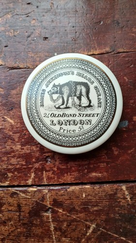 Bears grease pot lid - bears,