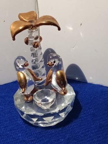 Penguin glass vintage - penguin,