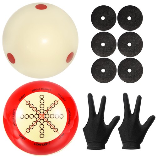 Billiard training cue - training, ball