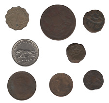 Mix of 8 India Coins – British India & Modern Indian Coin Collection