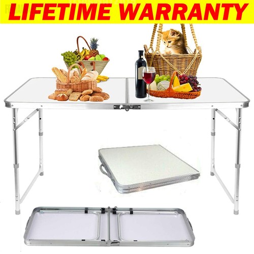Folding table trestle camping - folding,