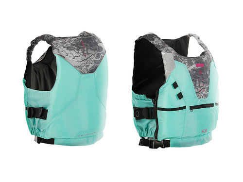 Aztron nylon safety vest aqua - vest,