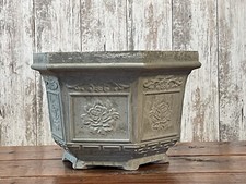 Large Octagon Concrete Flower