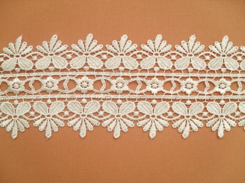 Ivory guipure venise - guipure, lace