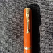 Vintage 1930s Parker Duofold Mechanical Pencil - Orange