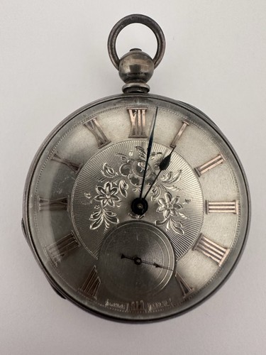 Antique baume silver pocket - baume,