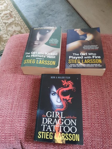 Stieg larsson paperbacks - 3,