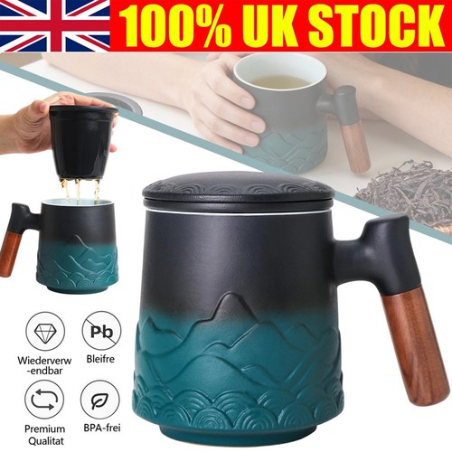 480ml tea mug embossed - mug,