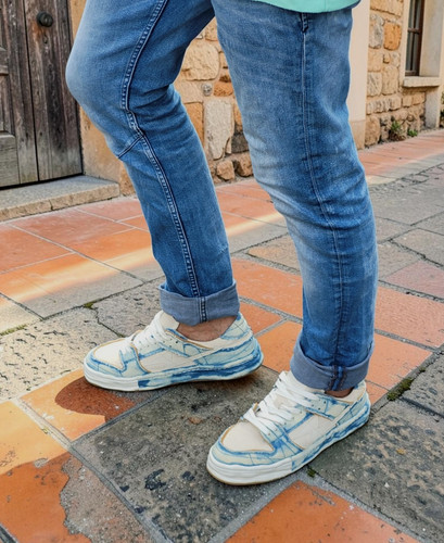 Rebecca white men sneakers - rebecca,