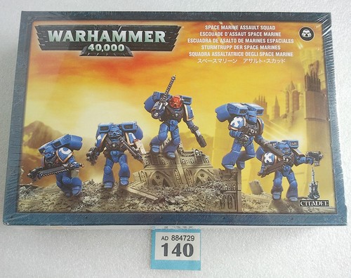 Sealed space marine assault - marine,
