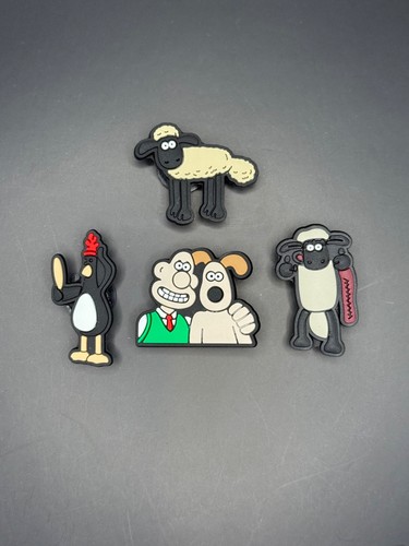 Wallace gromit shoe charm - &,