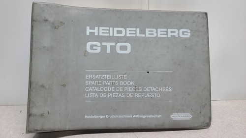 Heidelberg gto spare parts - heidelberg,