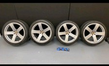 Porsche Macan Cayenne Turbo 2 II Style 95B 21" Alloy Wheels With Tyres Michelin