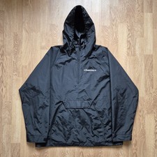 Supreme x Independent Nylon Anorak Jacket Large Black