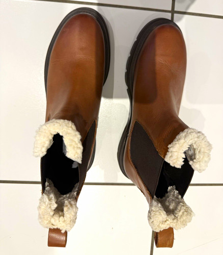 Hush puppies brown leather - puppies,