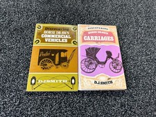 Discovering Horse Drawn Carriages & Commercial  Vehicles x  2 book D.J.Smith