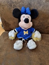 Disney World Cheerleader Minnie Mouse Plush vintage Collectable 