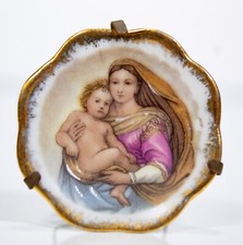 Vintage LIMOGES France Madonna