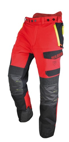Chainsaw protection trousers